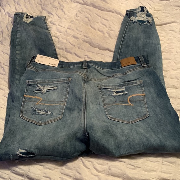 American Eagle Curvy Hi Rise Stretch Jegging - Picture 6 of 13